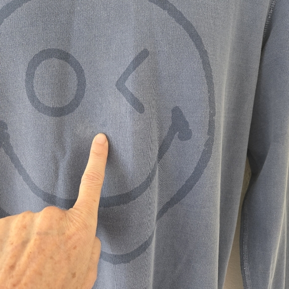 Outerknown Sur Sweatshirt Pullover Crewneck Washed Blue Size Medium - Picture 14 of 16